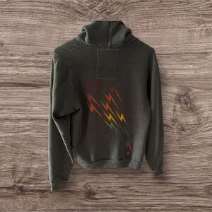 Rare Aviator Nation rainbow lighting bolt hoodie